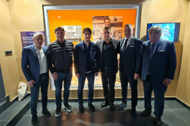 Josip Kuterovac, Darko Raić Sudar, Zlatko Dalić, Stipe Majić, Marijan Kustić i Ante Vučemilović Šimunović/Foto HNK RIJEKA
