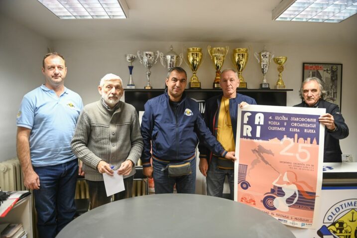 Elvio Kalčić, Miroslav Krpan, Robert Čulin, Marijan Dovgan i Leo Španjol / Foto Nikola Blagojević