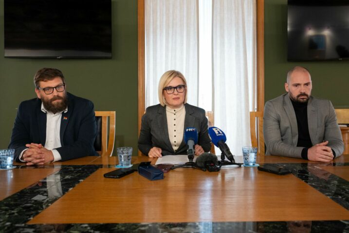 Vedran Vivoda, Iva Rinčić i Aleksandar Saša Milaković / Foto Ana Križanec