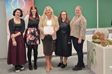 Dekanica Rajka Jurdana Šepić s predstavnicama Studentskog zbora