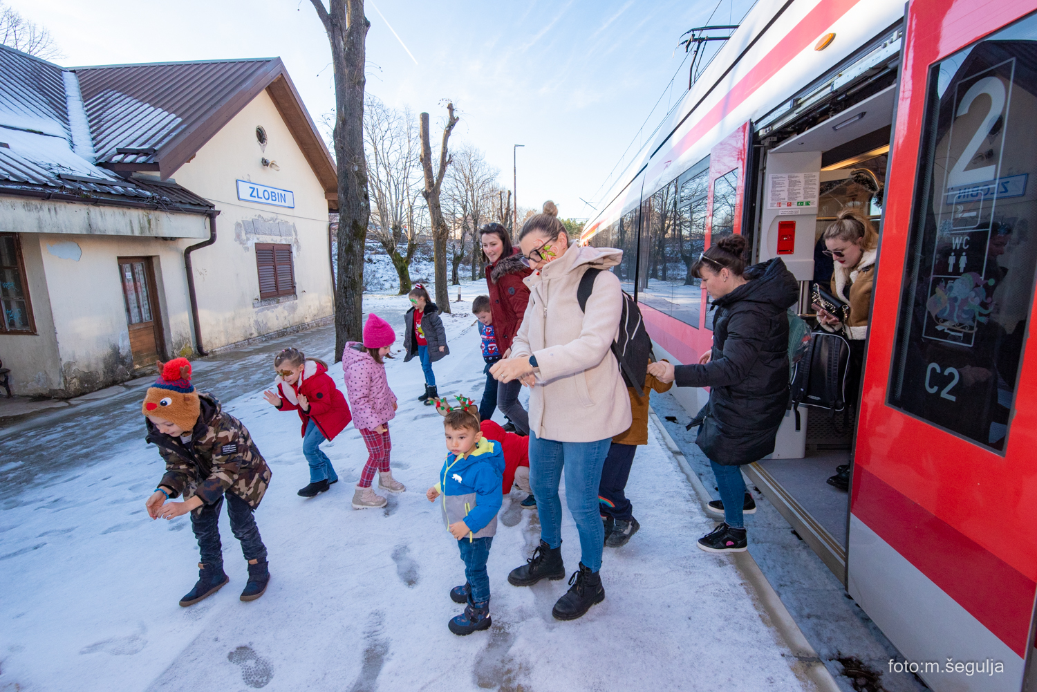 Božićna avantura vlakom