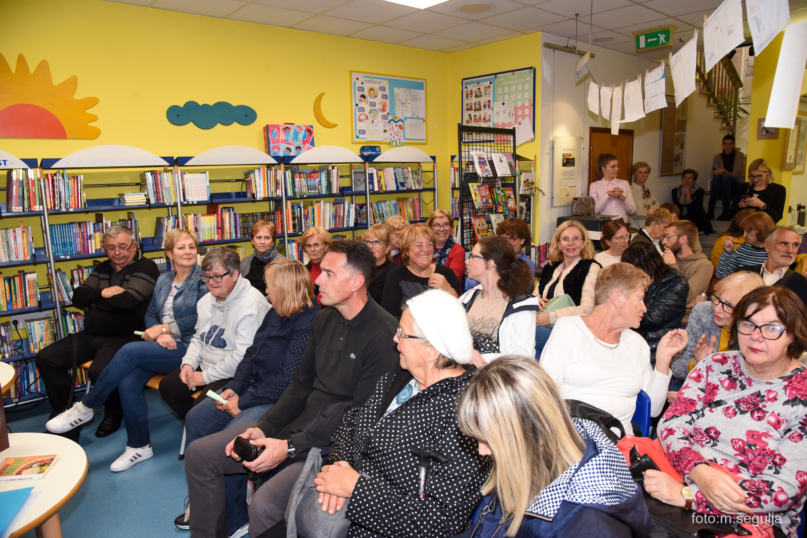 Dupke puna knjižnica na zanimljivom predavanju dr. Demarin / Foto: GK Bakar