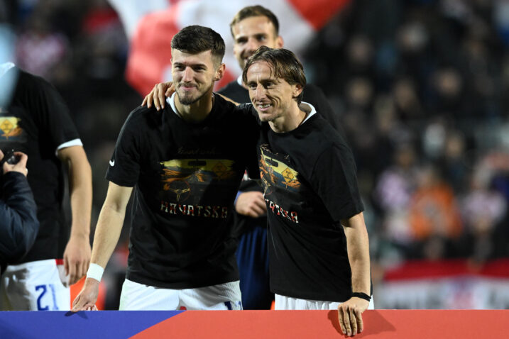 Petar Sučić i Luka Modrić/Foto PIXSELL