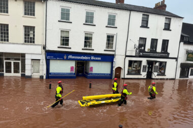 Poplava na jugu Walesa / Reuters