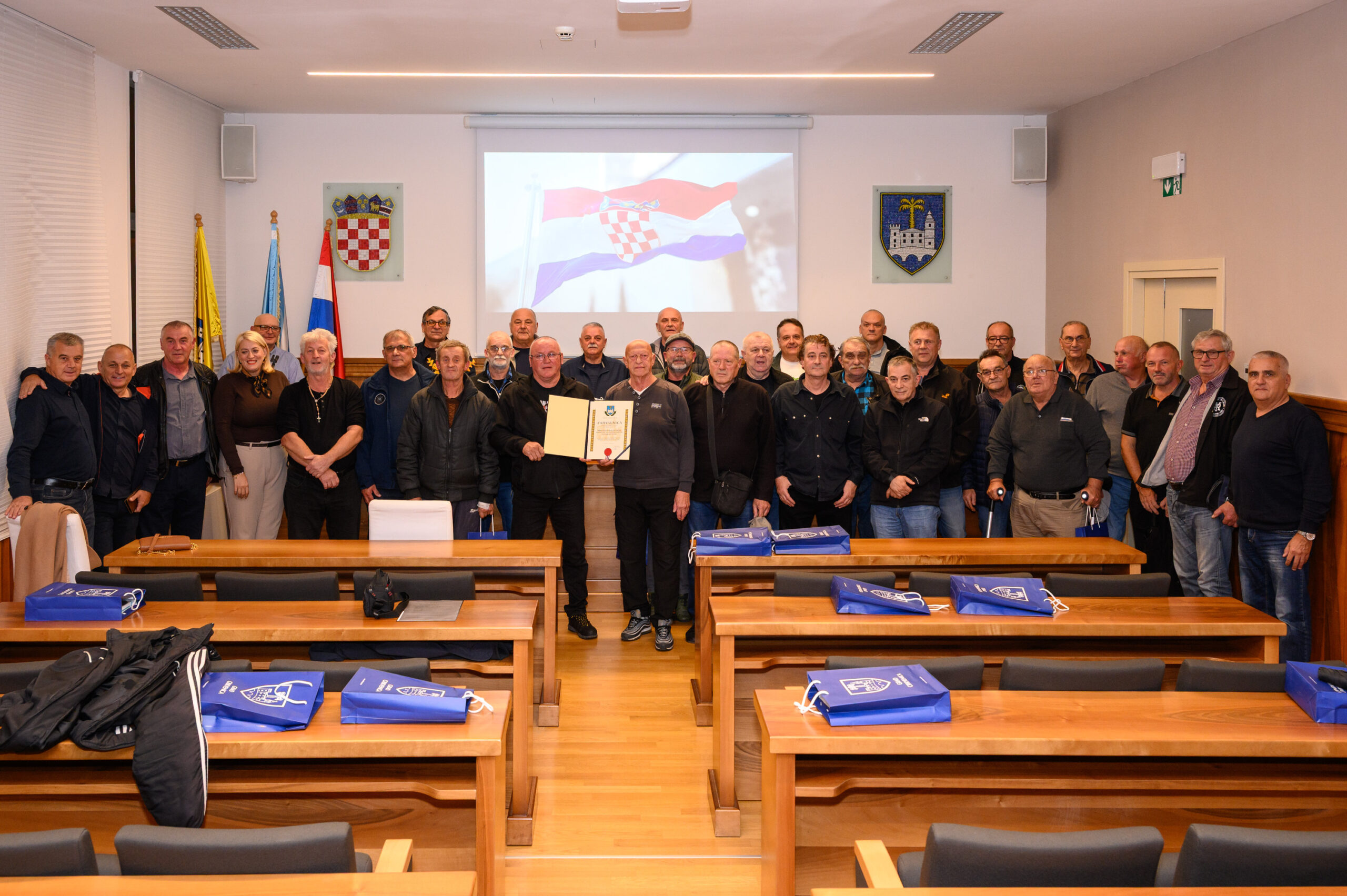 Dan dragovoljaca Crikveničko-vinodolskog kraja Barakude obilježen je u Gradskoj vijećnici / Foto: Miroslav Matejčić