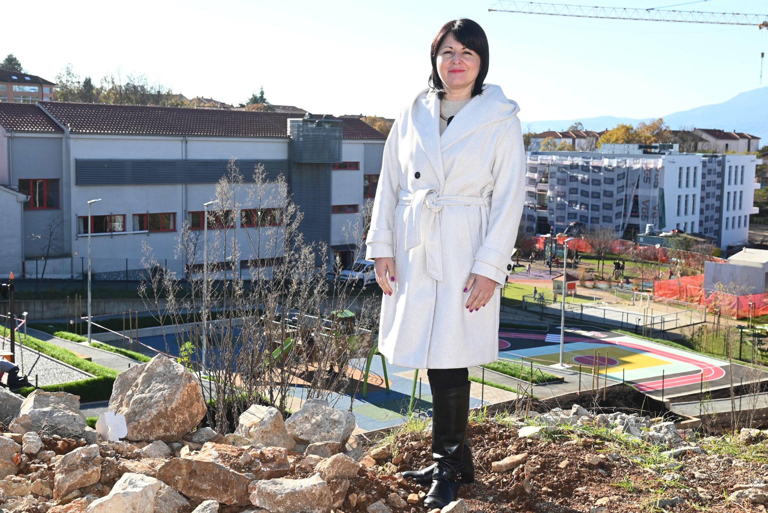 Sanja Udović - svi mještani stariji od 65 godina uoči božićno-novogodišnjih blagdana dobit će jednokratnu novčanu pomoć u iznosu od 50 eura / Foto: Marko GRACIN