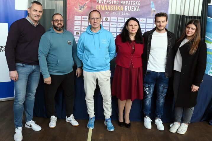 NAJAVILI DVA VELIKA DOGAĐAJA - Miroslav Pavlović, Andrija Crnić, Sergio De Privitellio, Mirjana Jovičić, Marko Jovičić i Ani Pughel/Foto M. GRACIN