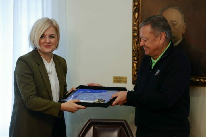 Iva Rinčić i Zoran Janković / Foto GRAD RIJEKA