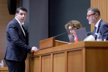 Nikola Grmoja i Gordan Jandroković / Foto: Patrik Macek/PIXSELL