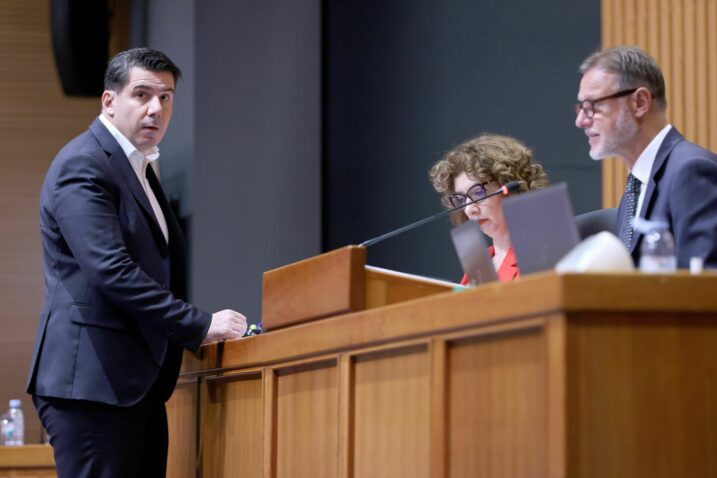 Nikola Grmoja i Gordan Jandroković / Foto: Patrik Macek/PIXSELL