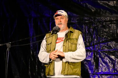 Enio Meštrović u Loparu / Foto D. ŠANIĆ