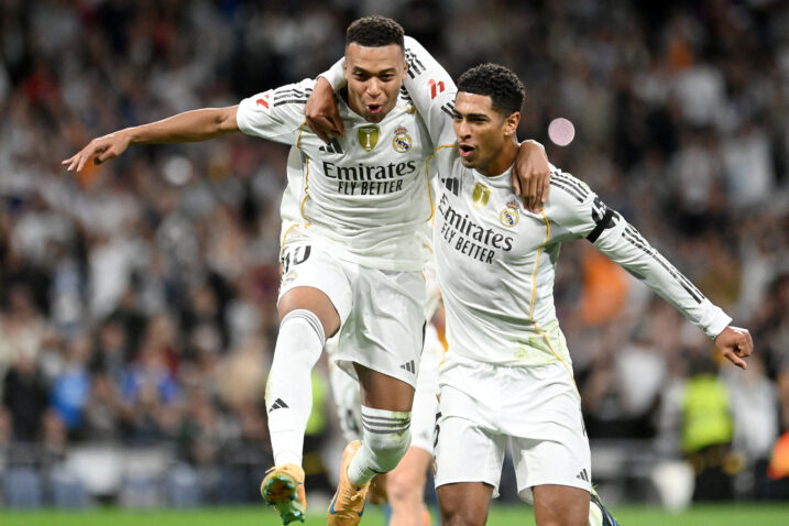 Kylian Mbappe i Jude Bellingham/Foto REUTERS