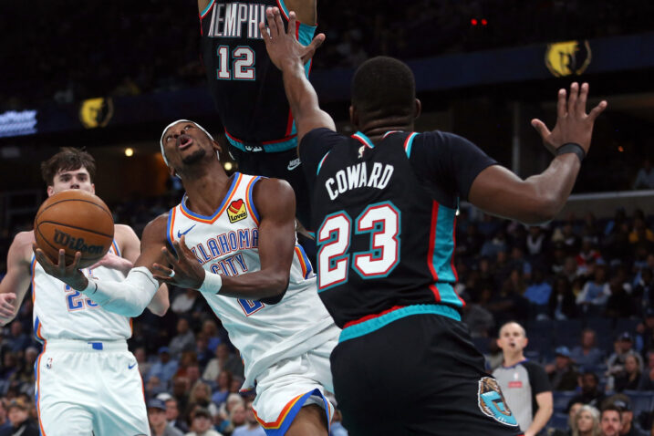 Shai Gilgeous-Alexander i Cedric Coward/Foto REUTERS