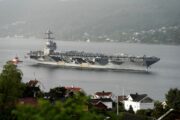 Američki nosač zrakoplova USS Gerald R. Ford (CVN 78) / Foto NTB/Lise Aaserud via REUTERS