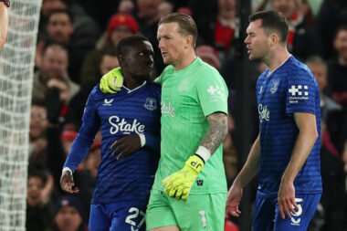 Idrissa Gueye i Jordan Pickford/Foto REUTERS