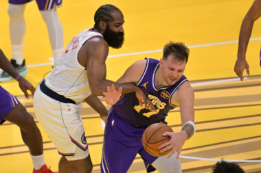 James Harden i Luka Dončić/Foto REUTERS
