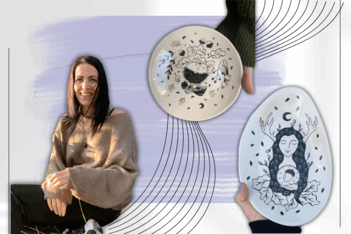 Dijana i njezini radovi, Foto: Privatna arhiva