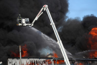 Požar u Svetoj Nedelji / Foto: Zeljko Lukunic/PIXSELL