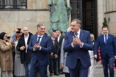 Siniša Karan, Milorad Dodik / Photo: Dejan Rakita/PIXSELL