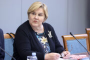 Željka Markić u Saboru / Foto: Patrik Macek/PIXSELL