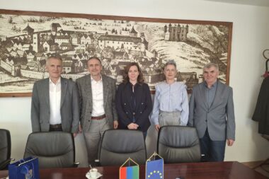 Poljska delegacija kod gradonačelnika Senja / Foto D. PRPIĆ