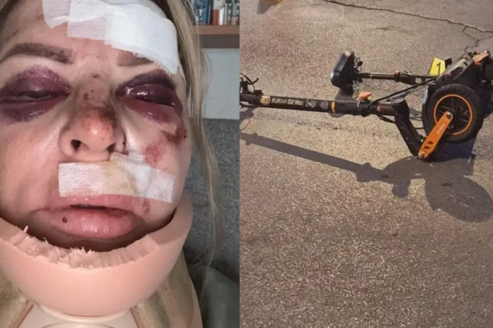 Vlasta Šimenić Kovač, električni romobil (ilustracija)