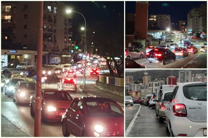 Radovi u Rijeci postali su prava agonija za građane / Foto Vladimir Mrvoš