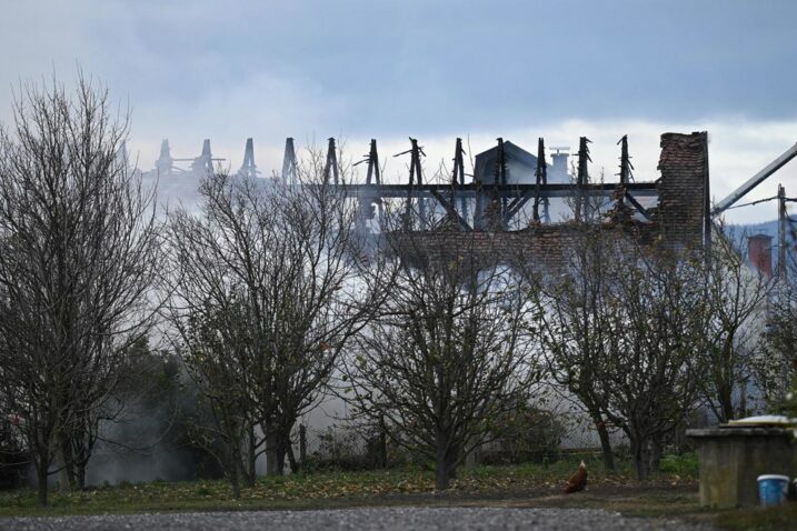 Požar skladišta guma / Davor Puklavec / Pixsell