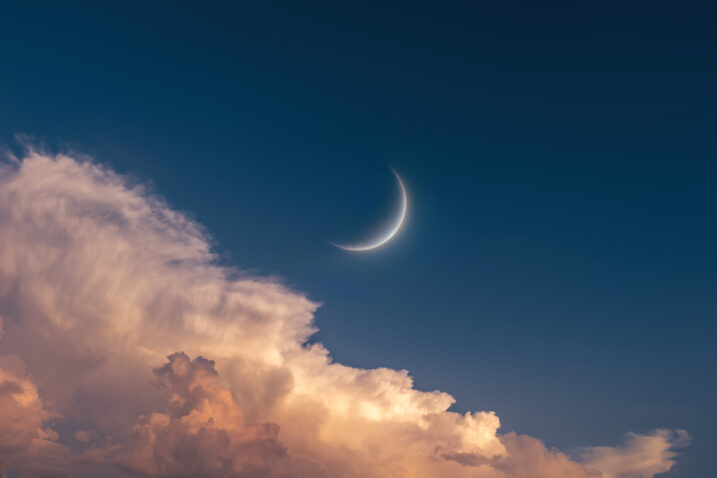 Mladi Mjesec, ilustracija, Foto: iStock