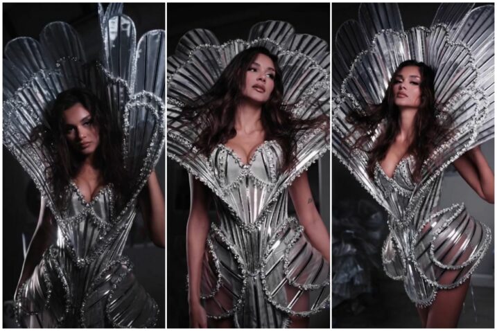 Laura Gnjatović u Zigmanovoj kreaciji / Foto Screenshot Instagram Zigman Official; Laura Gnjatović