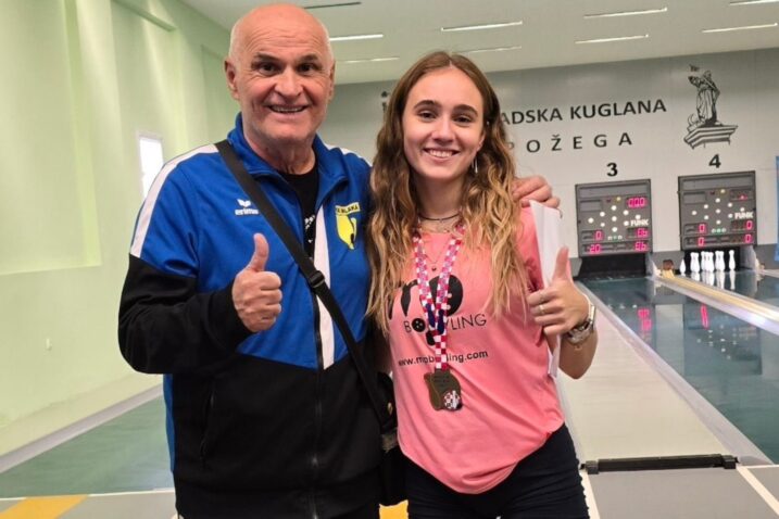 Tonči Mikac i Paula Polanšćak/Foto FB KK Mlaka