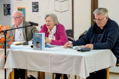 Predstavljači knjige o obitelji Ghyczy / Foto MHO Čabar