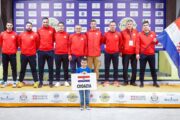 VELIKA OČEKIVANJA - Hrvatska boćarska reprezentacija na svečanom otvaranju Europskog prvenstva/Foto HBS