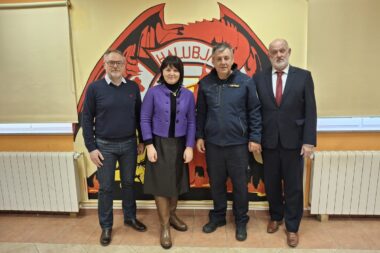 Općina Viškovo nabavlja autocisternu DVD-u Halubjan - Tibor Tramišak, Sanja Udović, Sanjin Blažević, Željko Pisk