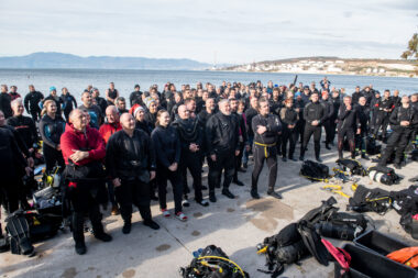 Podmorsko hodočašće sv. Nikoli u Kraljevici / Foto: Nikola Blagojević