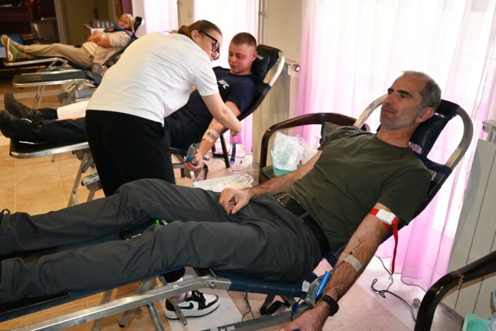Bernard Nikolić iz Malog Lošinja već godinama daruje krv / Foto Bojan Purić
