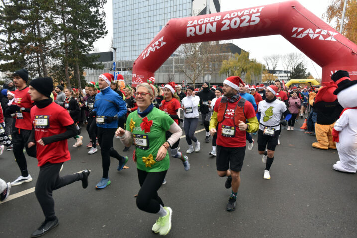 Zagreb Advent Run, Foto: Davor Kovačević