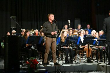 Lovro Sorić i Puhački orkestar "Josip Kašman" / Foto Bojan Purić