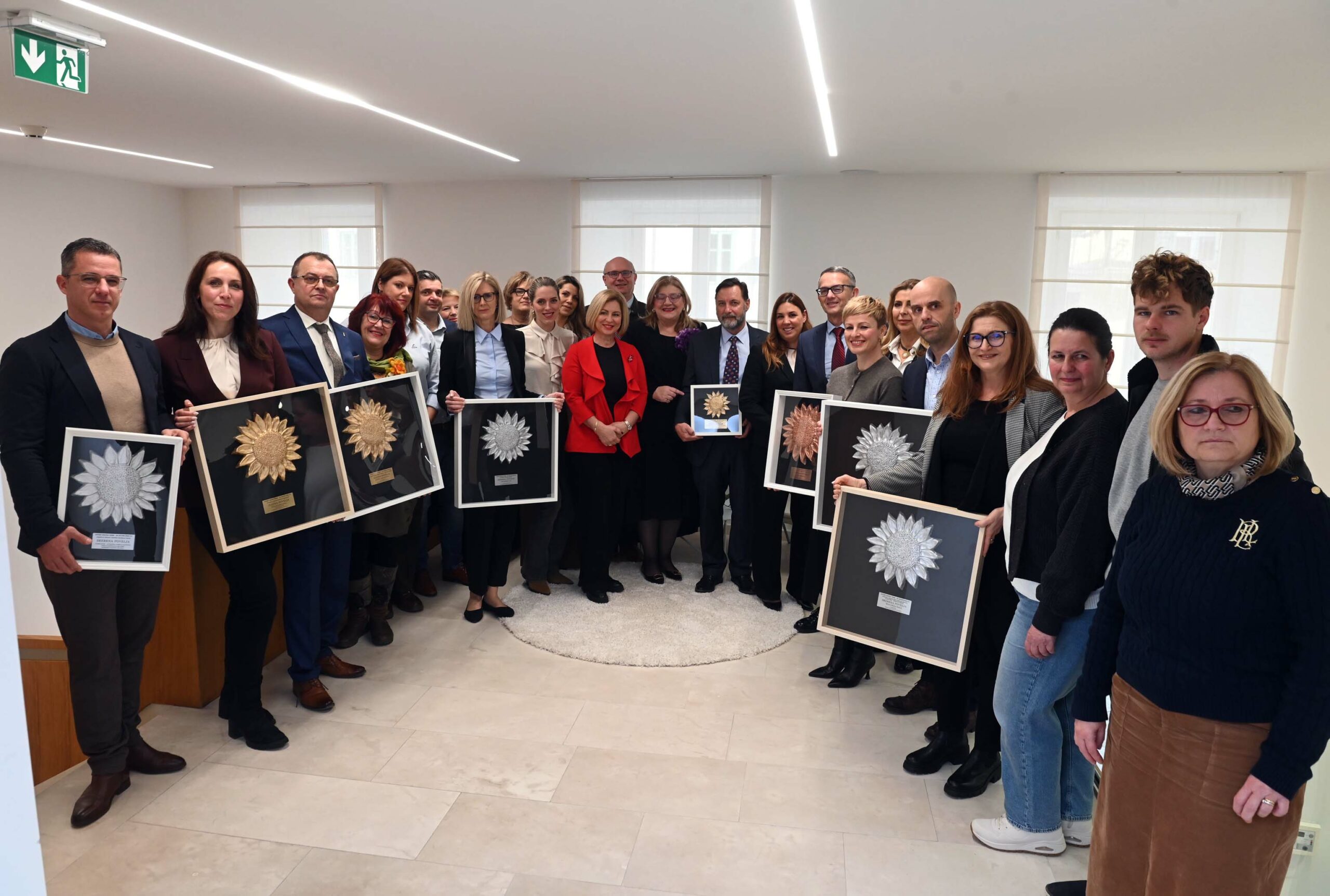 Primanje za dobitnike nagrade Suncokret ruralnog turizma / Foto Marko Gracin