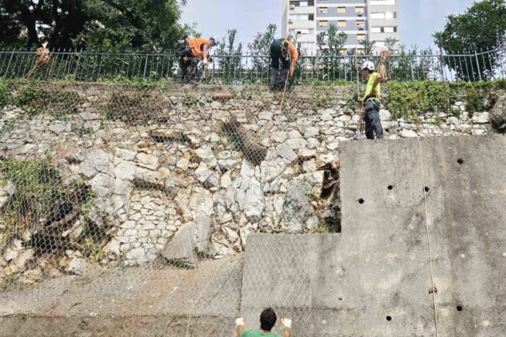 Sanirani stijenski pokosi na više lokacija / Foto Grad Rijeka