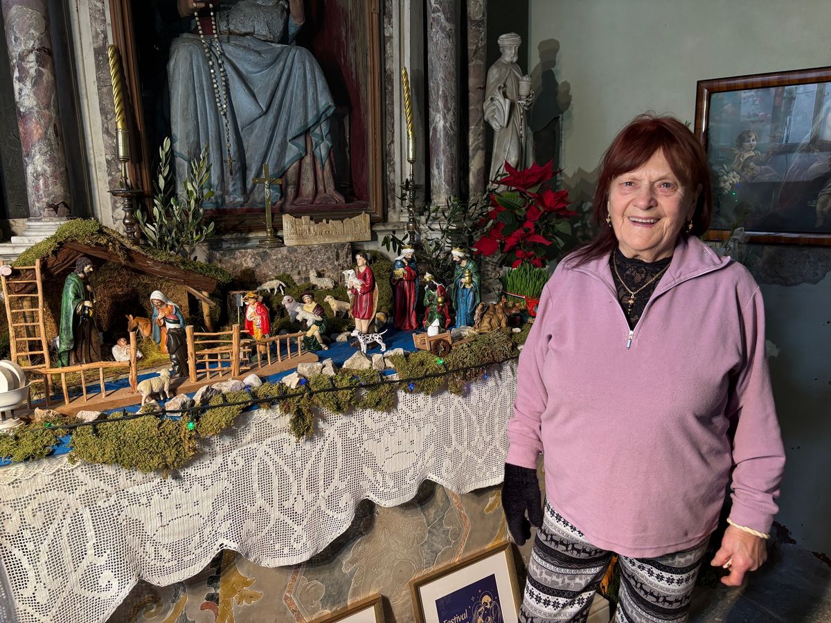 Teta Giannina s jaslicama u Sv. Jurju / Foto Walter Salković