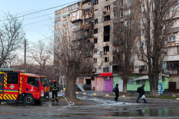 Napad na Odesu / REUTERS