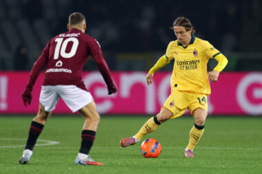 Nikola Vlašić i Luka Modrić/Foto REUTERS