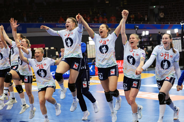 Slavlje Norvežanki/Foto REUTERS