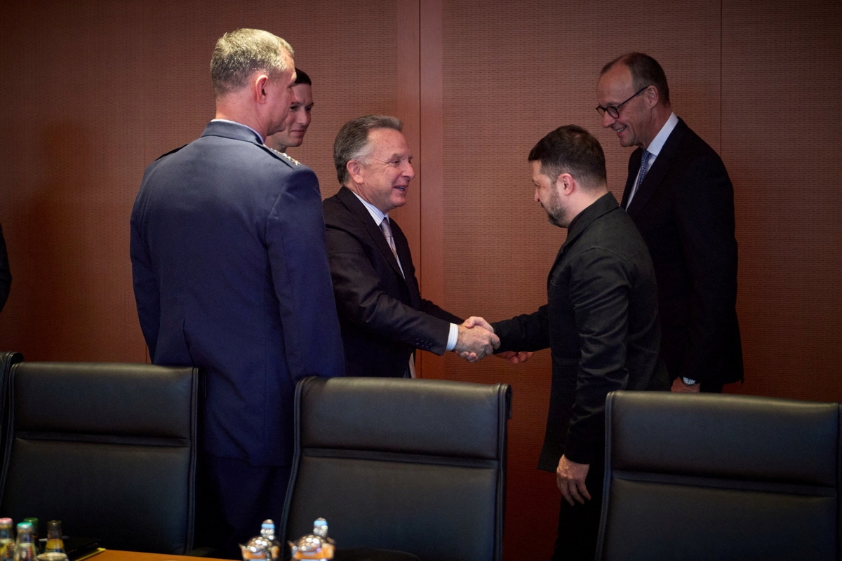 Foto Ukrainian Presidential Press Service/Handout via REUTERS