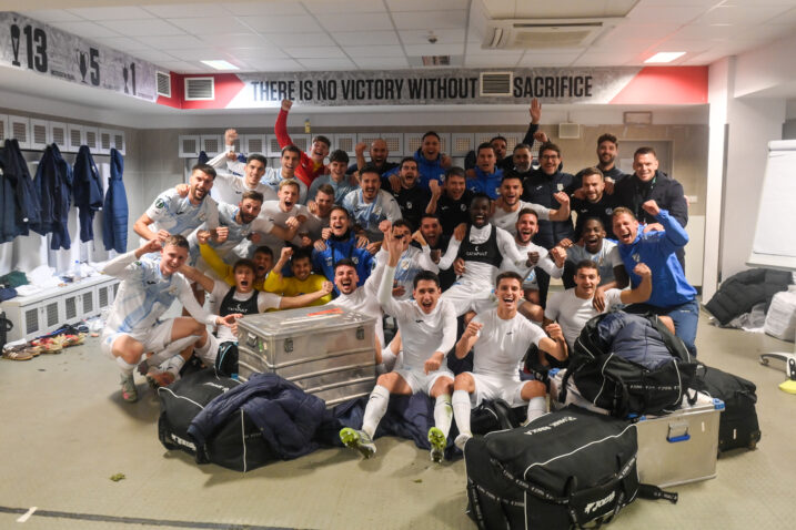 Bijeli su burno proslavili prvo klupsko europsko proljeće od 1980. godine/Foto HNK Rijeka