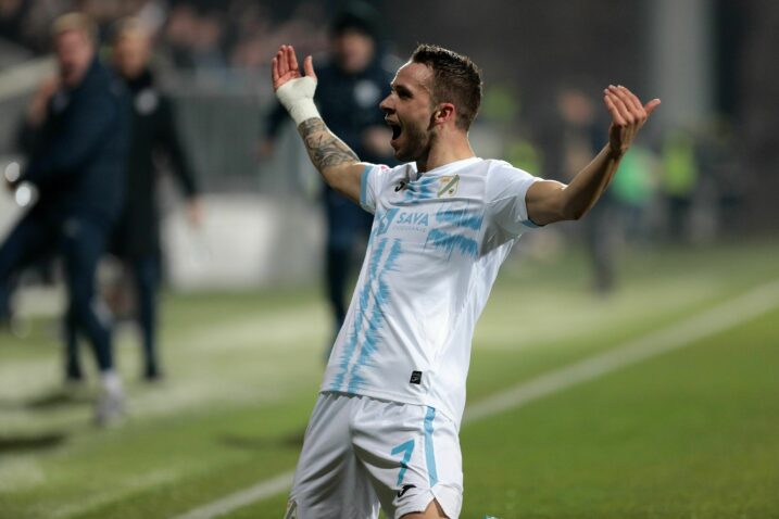 Robert Murić u dresu Rijeke/Foto PIXSELL