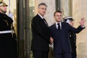 Andrej Plenković i Emmanuel Macron