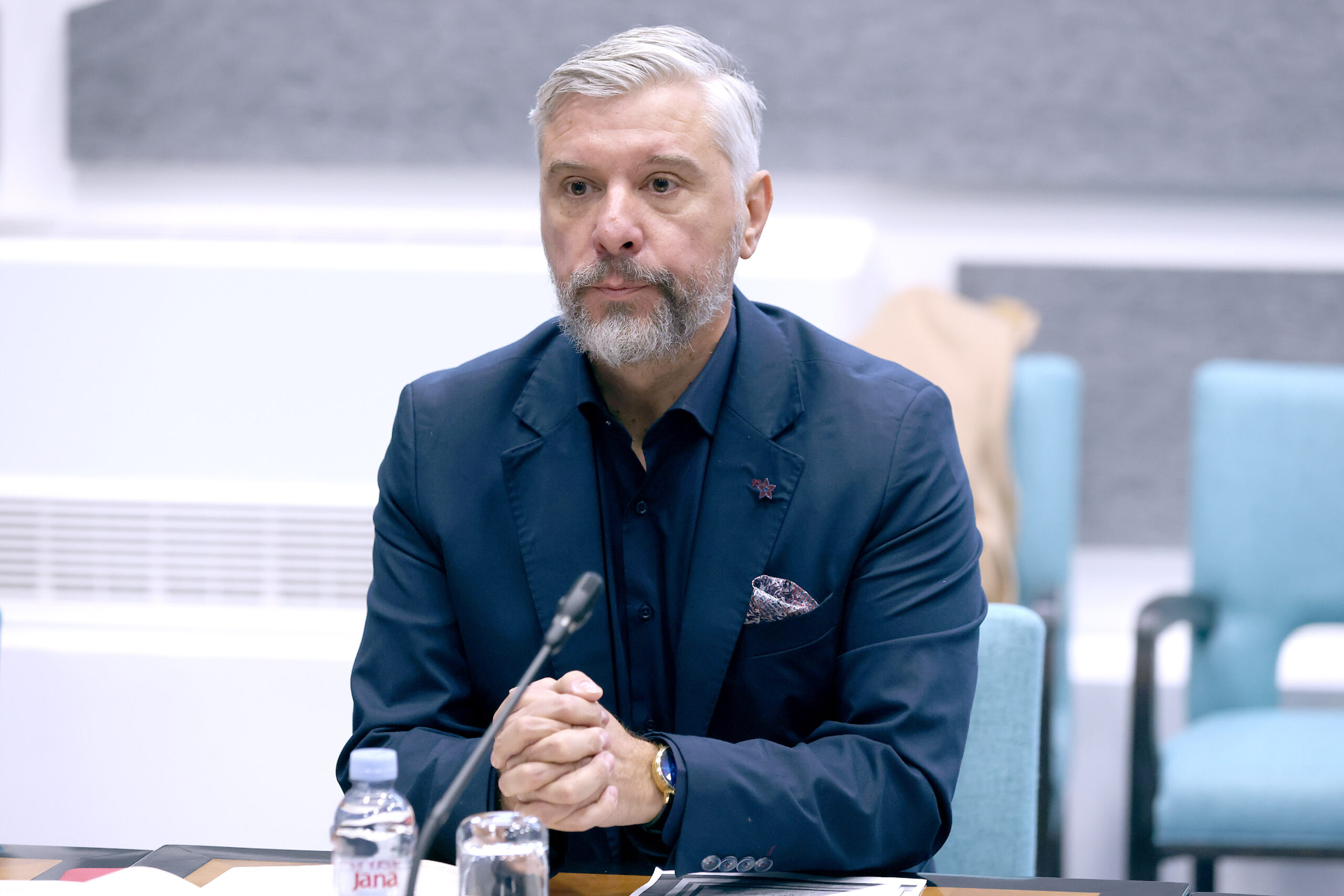 Hrvoje Klasić na okruglom stolu / Patrik Macek/PIXSELL