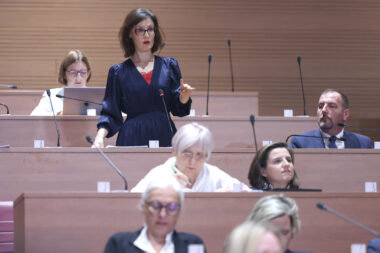 Dalija Orešković žestoko u slobodnom govoru / Patrik Macek/PIXSELL